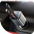 JOYROOM Retractable Car Charger 84W Car Charger USB C by JOYROOM