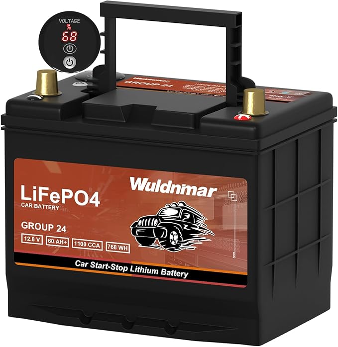 High Performance Lithium Car Battery by Wuldnmar