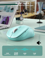 Trueque Wireless Mouse for Laptop, 2.4GHz Ergonomic Computer Mouse - Image 3