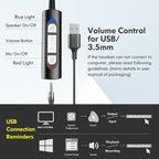 Earbay USB Headset with Microphone - Image 7