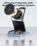 3-in-1 Wireless Charger for iPhone, 15W Fast Wireless Charging Station - Image 3