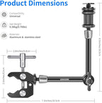 NEEWER 5.9"/15cm Adjustable Friction Magic Arm - Image 8
