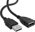 5FT USB Extender Cable Male to Female USB A Male to USB A Female 2.0 Data by LORDTRONICS