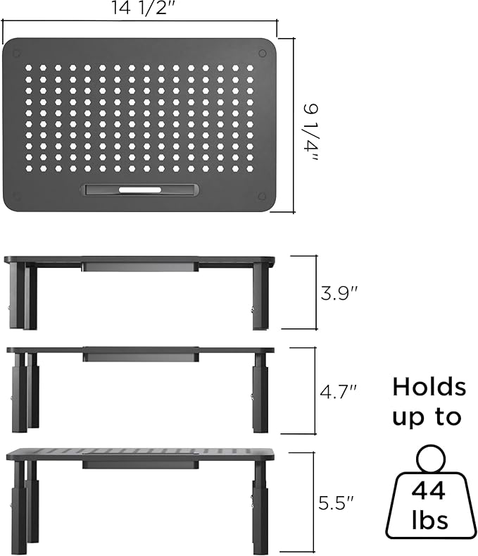 EVOOMI Back Saver Monitor Stand - Image 2