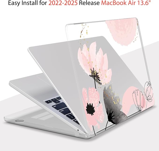 Teryeefi Compatible with MacBook Air 13 inch Case 2025 2024 2023 2022 M4 - Image 5