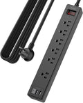 20Ft Power Strip Surge Protector by Yintar