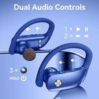 bmani Wireless Earbuds Bluetooth Headphones 48hrs Play Back Sport Earphones - Image 4