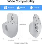 Rapoo MT760 PRO Wireless Mouse, NearLink + Bluetooth 5.0 Multi-Device, 12K DPI - Image 9