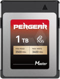 PERGEAR 1TB Cfexpress 4.0 Type B Memory Card, 3500MB/s Write Speed & 3400MB/s by PERGEAR