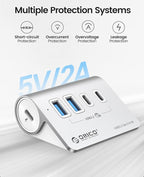 ORICO 4-Port USB 3.2 Gen 2 Hub 10Gbps - Image 3