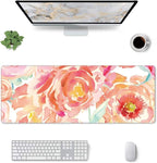 Pink Flower Large Mouse Pad Extended Gaming Mousepad 31.5 x 11.8 Inch - Image 3