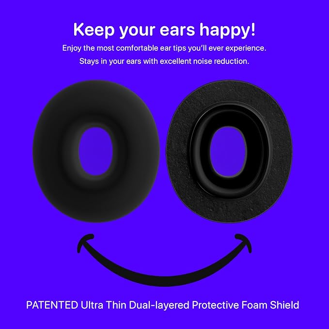 Patented AirFoams Pro Ultra V5.0 Memory Foam Ear Tips - Image 5