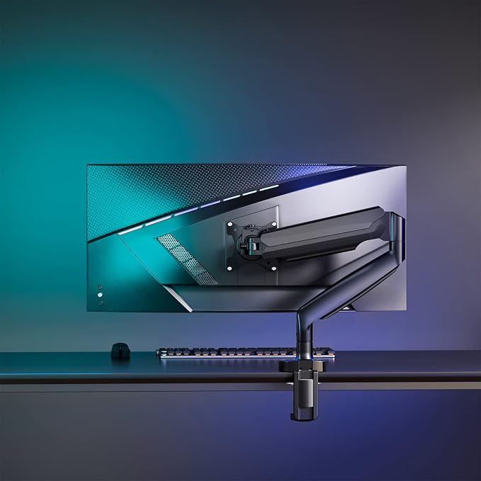 WALI Single Monitor Arm, Gas Spring Monitor Mount - Image 8
