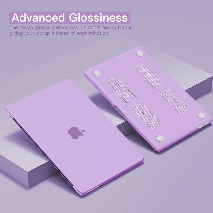 CISSOOK Compatible with MacBook Air 13.6 inch Case A3240 A2681 A3113 2022 2023 - Image 3