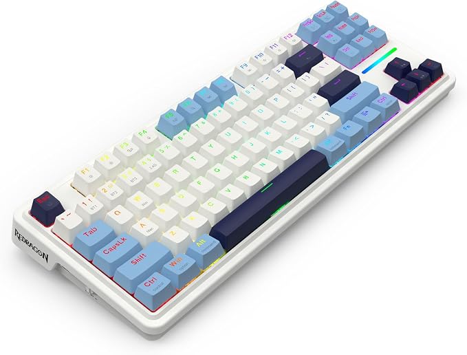 Redragon K728 PRO 80% Wireless Gasket RGB Gaming Keyboard, 3-Mode 87 Keys TKL - Image 8