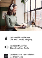 Cleer Enduro ANC Noise Cancelling Over the Ear Bluetooth Headphones - Image 3