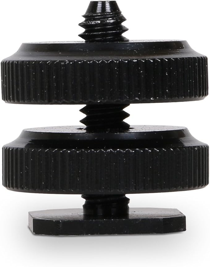SLOW DOLPHIN 1/4 Inch Hot Shoe Mount Adapter Tripod Screw - Image 4