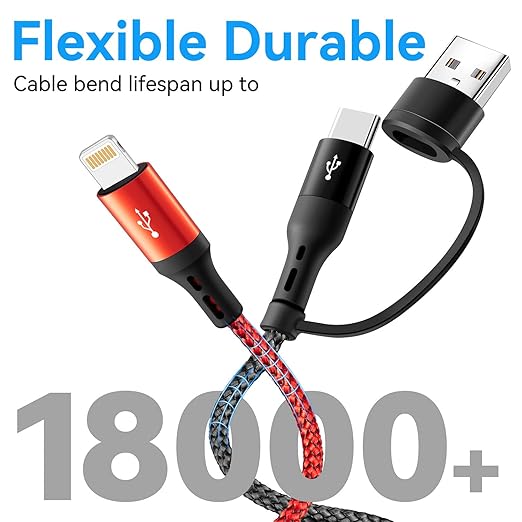 4 in 2 Multi Charging Cable 3.5A, Galaxy and More - Image 4