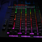 Redragon K512 Shiva RGB Backlit Membrane Gaming Keyboard - Image 5