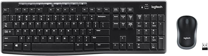 Logitech MK270 Wireless Keyboard and Mouse Combo by Logitech