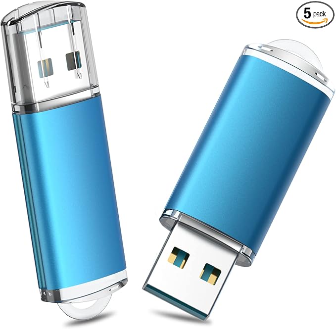 TOPESEL 2 Pack 64GB USB 3.0 Flash Drive High Speed Thumb Drive Memory Stick by TOPESEL
