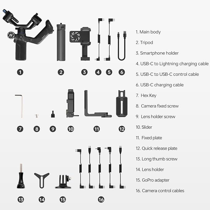 FeiyuTech SCORP Mini 3 Gimbal Stabilizer - Image 7