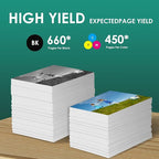 62XL 62 XL Ink Cartridges Black and Color - Image 3