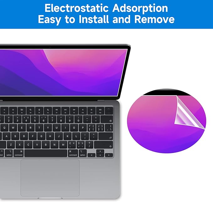 2 Pack Compatible with MacBook Pro 13 inch and MacBook Air 13 inch Glare - Image 4