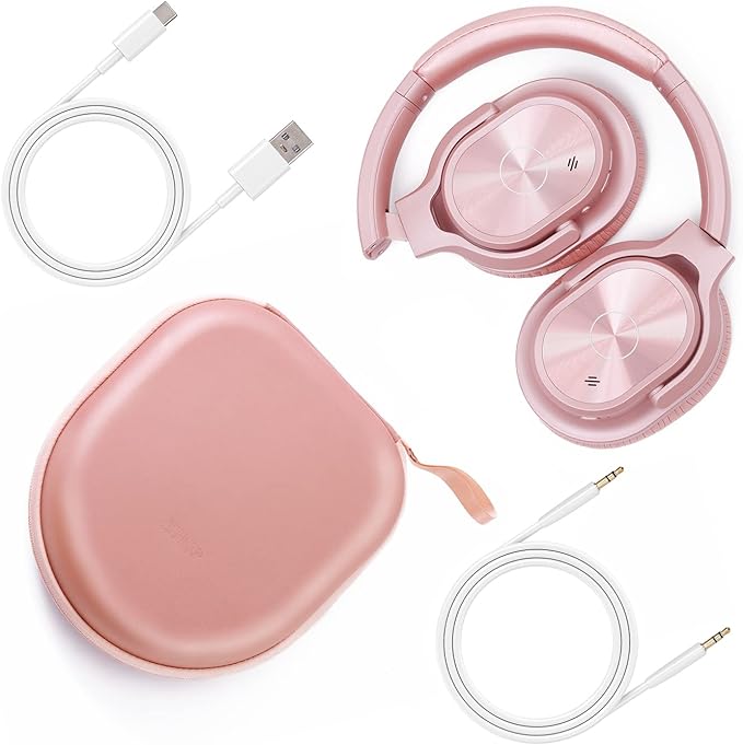 ZIHNIC Active Noise Cancelling Headphones, 40H Playtime Wireless Bluetooth - Image 5