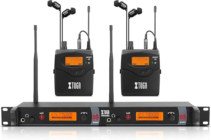 XTUGA RW2080 Wireless in Ear Monitor System Mono by XTUGA