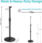 Adjustable Height Speaker Stands Compatible - Image 6