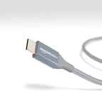 Amazon Basics USB C to USB C Cable, New Nylon USB C Charger Cable - Image 4