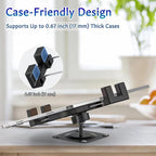 iPad Wall Mount, Universal 360° Rotating Tablet Wall Mount Holder, Phone Holder - Image 5