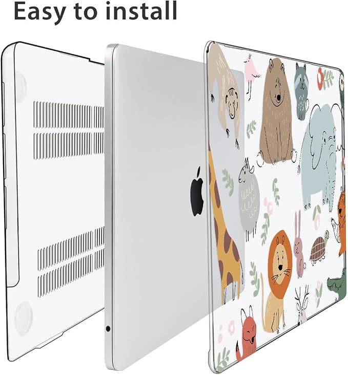 Compatible with 2025 2024-2022 MacBook Air 13 inch Case M4 A3240 M3 A3113 M2 - Image 5