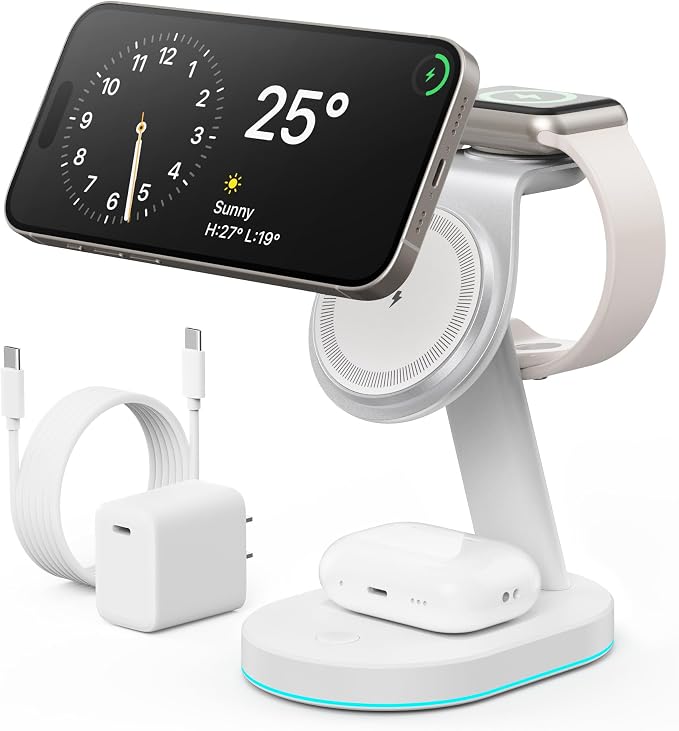 3 in 1 Wireless Charger Charging Station by AONIMI