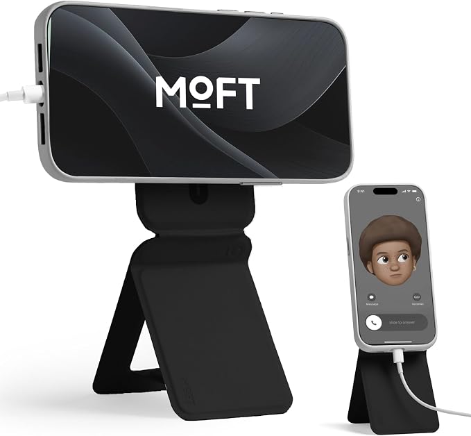 MOFT Phone Stand, Magnetic Phone Tripod Stand Stain-Resistant MOVAS Leather & by MOFT