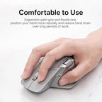 Rapoo MT760 PRO Wireless Mouse, NearLink + Bluetooth 5.0 Multi-Device, 12K DPI - Image 8
