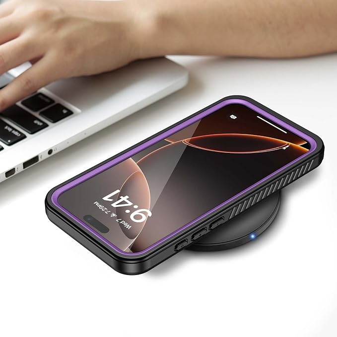 Lanhiem for iPhone 16 Pro Max Case, IP68 Waterproof Dustproof Shockproof Cases - Image 7