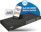 OREI 8x8 HDMI 4K Matrix Switch/Splitter, - Image 9