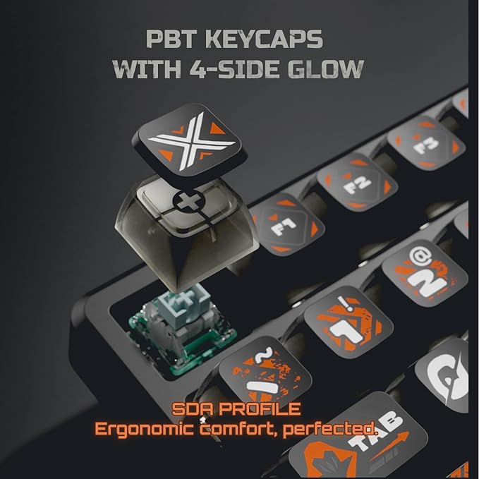 RK ROYAL KLUDGE 75% HE Mechanical Gaming Keyboard Wired Hall Effect Magnetic - Image 5