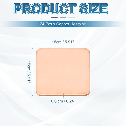 PATIKIL Copper Heatsink Pad Shims - Image 2