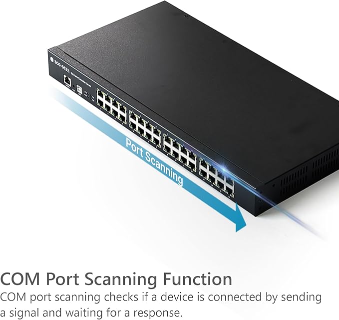 32-Port Console Server, RS232 Serial to Ethernet Device Server - Image 6