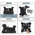 Quiet 80mm Fan with 10 Speed USB 5V DC 12V IPX5 Waterproof Cooling Fan - Image 6