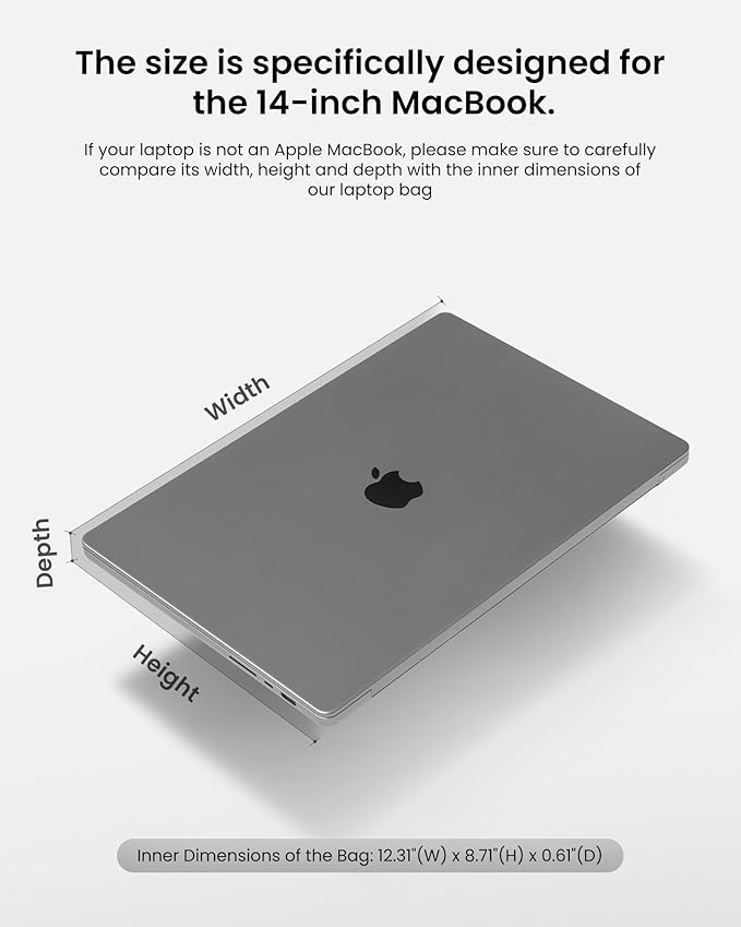 tomtoc 360 Protective Puffy Laptop Sleeve - Image 8