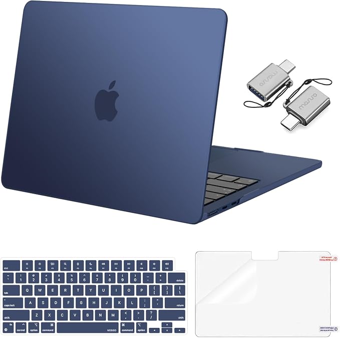 MOSISO Compatible with MacBook Air 13 inch Case 2025 2024 2023 2022 M4 A3240 M3 by MOSISO