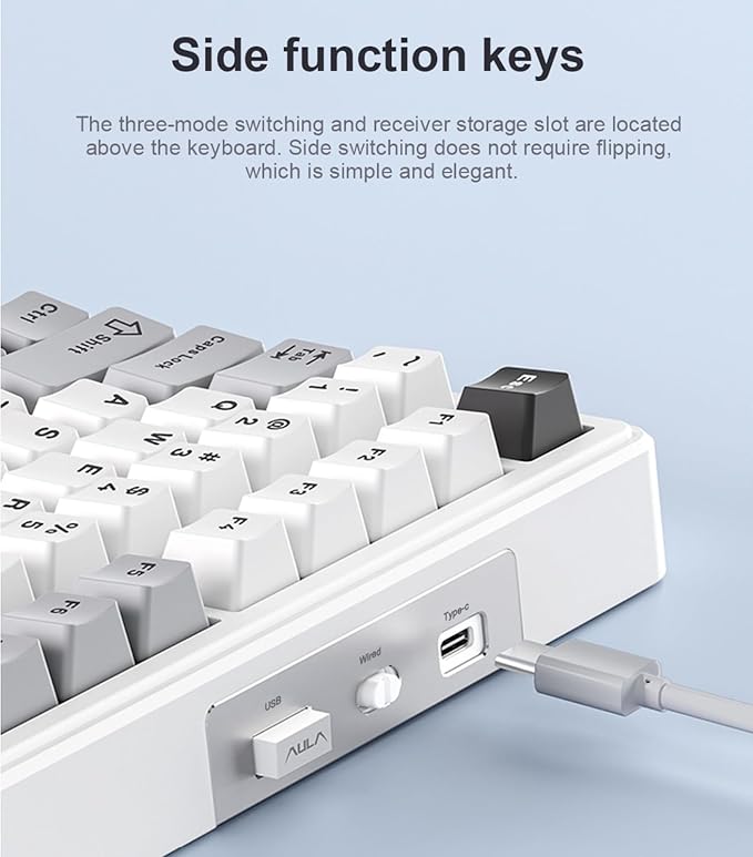 x Aula F99 Pro Wireless Mechanical Keyboard - Image 5