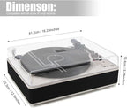 LP&NO.1 Record Player wirelessTurntable - Image 5