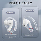 2 Pairs AirPods Ear Hooks for AirPods Pro 2, AirPods Pro, AirPods 4, 2 & 1 - Image 5