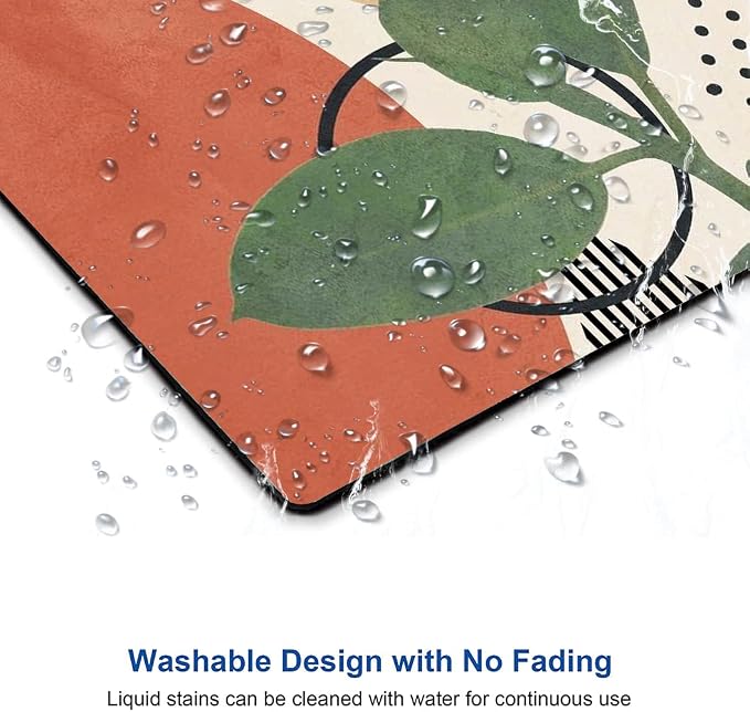 Modern Abstract Mouse Mat Square Waterproof Non-Slip Rubber Base MousePads - Image 4