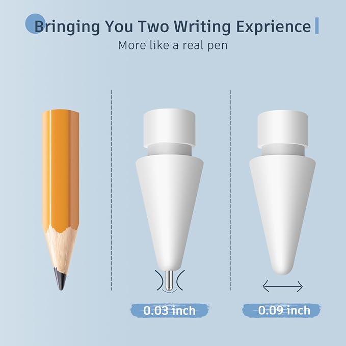 Replacement Pencil Tips for Apple Pencil 2nd Generation/ 1st Generation Tips - Image 3